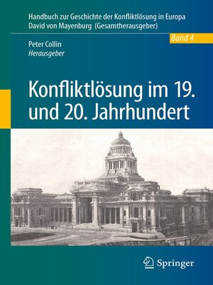 cover image of Konfliktlösung im 19. und 20. Jahrhundert